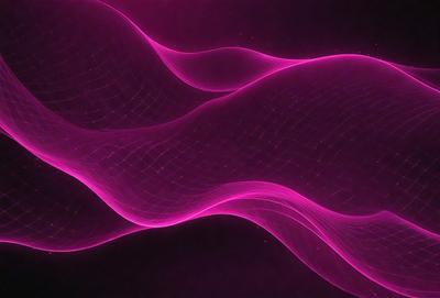 The primary subject of the image is a pink, swirling, and flowing pattern. The setting is a dark background, which contrasts with the vibrant pink color of the pattern. The visual style appears to be a digital art or illustration, as the pattern is intricate and detailed. The colors and mood of the image are predominantly pink, creating a sense of warmth and energy.