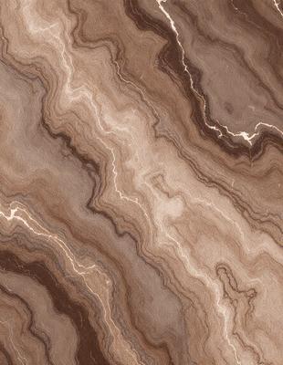 The image features a marble-like surface with a pattern of swirls and stripes. The primary subject is the marble, which is the main object, scene, or focus of the image. The setting or background is a marble-like surface, which adds to the visual style. The colors and mood of the image are predominantly brown and earthy tones, creating a natural and elegant atmosphere.