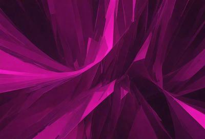 The primary subject of the image is a purple, pink, and black abstract artwork. The setting is a dark background, which contrasts with the vibrant colors of the artwork. The visual style is a combination of digital art and illustration, creating a unique and eye-catching design. The dominant colors in the artwork are purple, pink, and black, giving the piece a bold and striking appearance.