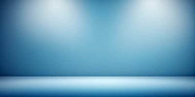 The primary subject of the image is a blue wall with a bright light shining on it. The setting is a room with a blue background, and the visual style is a photo. The dominant colors are blue and white, creating a calm and serene atmosphere.