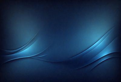 The primary subject of the image is a blue background with a wave-like pattern. The setting is a dark blue background, which creates a contrast with the wave pattern. The visual style is a digital art or illustration, as the wave pattern is created through digital means. The colors and mood of the image are predominantly blue, with a sense of calmness and tranquility.