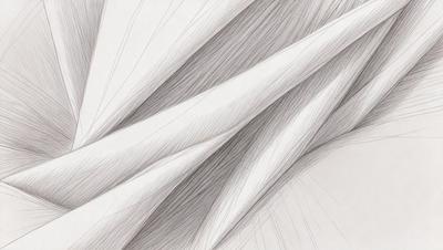 The primary subject of the image is a drawing or illustration of a curved, wavy line. The setting is a white background, which provides a clean and minimalist appearance. The visual style is a combination of drawing and digital art, as it appears to be a hand-drawn illustration with a digital touch. The colors and mood of the image are predominantly white, giving it a clean and minimalist feel.