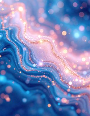 The primary subject of the image is a blue and purple swirl pattern, which appears to be a digital art or illustration. The setting is a blue and purple background, creating a visually striking contrast. The visual style is a combination of digital art and illustration, with the swirl pattern being the main focus. The colors and mood of the image are predominantly blue and purple, giving it a calming and serene atmosphere.