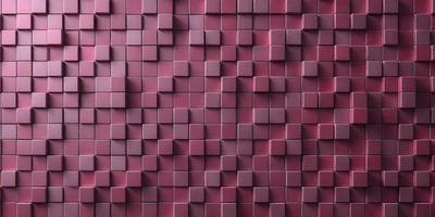 The primary subject of the image is a large, pink brick wall. The setting is a room with a red brick wall, which creates a unique and visually striking environment. The visual style of the image is a close-up of the brick wall, showcasing its texture and pattern. The dominant colors in the image are red and pink, giving the wall a warm and inviting atmosphere.