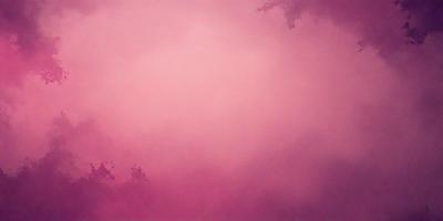 The primary subject of the image is a pink sky, which creates a unique and striking visual effect. The setting is a forest, with trees visible in the background. The visual style of the image is a combination of photo and digital art, as it appears to be a photo with a digital artistic touch. The dominant colors in the image are pink and purple, creating a warm and dreamy atmosphere.