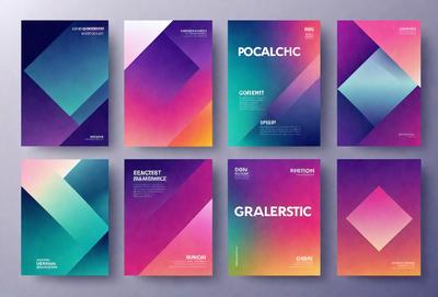 The image features a collection of six different colored books, each with a unique design. The books are displayed in a row, showcasing their vibrant colors and distinctive patterns. The books are arranged in a way that highlights their individuality, creating an eye-catching and visually appealing display.