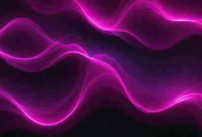 The primary subject of the image is a pink, swirling, and flowing pattern. The setting is a dark background, which contrasts with the vibrant pink color of the pattern. The visual style is a digital art or illustration, as the pattern appears to be a digital creation. The colors and mood of the image are predominantly pink, creating a warm and inviting atmosphere.