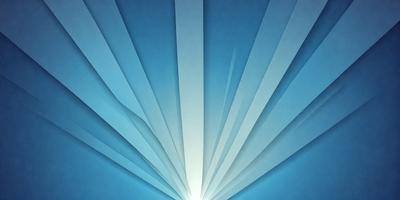 The primary subject of the image is a bright light, which appears to be a sun or a light source, shining through a blue sky. The setting is a clear day with a blue sky, and the visual style is a digital art or illustration. The colors and mood of the image are predominantly blue, creating a calm and serene atmosphere.