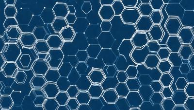 The primary subject of the image is a close-up of a blue mesh, which appears to be a pattern or a design. The setting is a blue background, and the visual style is a close-up of the mesh. The colors in the image are predominantly blue, creating a calm and serene atmosphere.