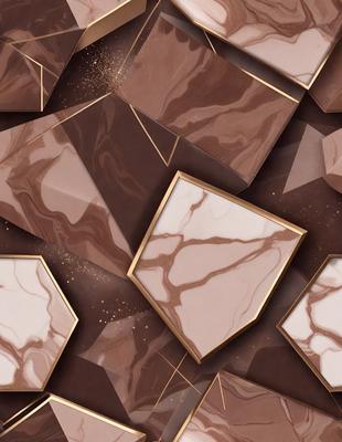 The primary subject of the image is a marble-like pattern, which is the main focus of the image. The setting is a brown and white marble-like surface, which serves as the backdrop for the pattern. The visual style of the image is a combination of photo and digital art, creating a unique and intricate design. The colors and mood of the image are predominantly brown and white, giving it a sophisticated and elegant appearance.