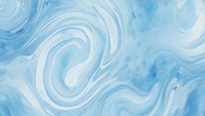 The primary subject of the image is a blue and white swirl pattern, which is the main object, scene, or focus of the image. The setting or background features a blue and white swirl pattern, which is the environment, backdrop, or surface visible in the image. The visual style of the image is digital art, as it is a digital representation of a swirl pattern. The dominant colors in the image are blue and white, creating a calm and soothing atmosphere.