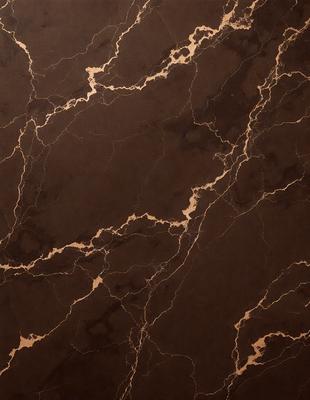 The primary subject of the image is a marble wall with a brown and gold color scheme. The setting is a room with a brown and gold color scheme. The visual style is a close-up of the marble wall, showcasing its intricate patterns and textures. The colors and mood of the image are warm and luxurious, evoking a sense of sophistication and elegance.