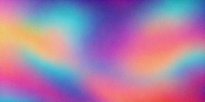 The primary subject of the image is a colorful, abstract pattern. The setting is a purple background, which adds to the overall visual style. The colors and mood of the image are vibrant and lively, with a focus on the purple hue.