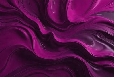 The primary subject of the image is a purple, swirling, and flowing pattern. The setting is a purple background, which adds to the overall visual style. The image appears to be a digital art or illustration, showcasing the artist's creativity and skill in designing the purple pattern. The colors and mood of the image are predominantly purple, creating a sense of calmness and tranquility.