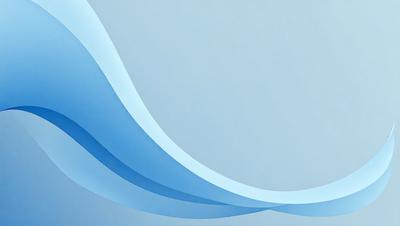 The primary subject of the image is a blue wave pattern. The setting is a white background, which creates a contrasting effect with the blue wave. The visual style is a digital art or illustration, as it is a well-defined and detailed pattern. The colors and mood of the image are predominantly blue, creating a calm and serene atmosphere.