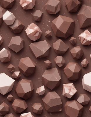 The primary subject of the image is a close-up of a chocolate cake with a pattern of marbled chocolate and white. The cake is decorated with small chocolate balls, giving it a visually appealing and delicious appearance. The setting is a table, and the visual style is a close-up, showcasing the intricate details of the cake. The colors and mood of the image are predominantly chocolate and white, creating a sense of indulgence and richness