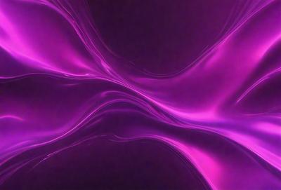 The primary subject of the image is a purple, swirling, and flowing pattern. The setting is a dark background, which contrasts with the vibrant purple color of the pattern. The visual style appears to be a digital art or illustration, as the pattern is intricate and detailed. The colors and mood of the image are predominantly purple, creating a sense of depth and aesthetic appeal.