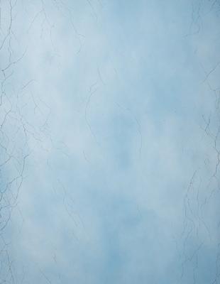 The primary subject of the image is a blue sky with a few clouds. The setting is a cloudy day, and the visual style is a photo. The colors and mood of the image are predominantly blue, creating a calm and serene atmosphere.