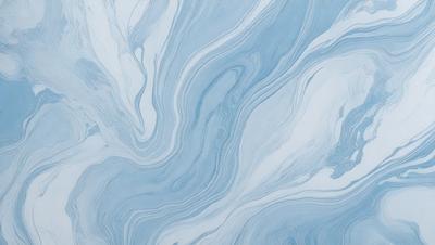 The primary subject of the image is a blue and white swirling pattern, which appears to be a painting or a digital artwork. The setting is a blue and white background, which complements the swirling pattern. The visual style is a combination of painting and digital art, creating a unique and captivating visual experience. The colors and mood of the image are predominantly blue and white, giving it a calming and serene atmosphere.
