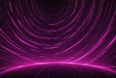 The primary subject of the image is a pink and purple starry background. The setting is a dark, starry sky, with the stars creating a sense of depth and space. The visual style is a combination of digital art and illustration, creating a unique and captivating atmosphere. The colors and mood of the image are predominantly pink and purple, giving it a warm and dreamy feel.