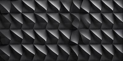 The primary subject of the image is a black and white patterned wallpaper. The setting is a black background, and the visual style is a patterned design. The dominant colors are black and white, creating a modern and minimalist atmosphere.