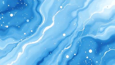 The primary subject of the image is a blue and white swirl pattern, which is the main object, scene, or focus of the image. The setting or background features a blue and white swirl pattern, which is the environment, backdrop, or surface visible in the image. The visual style of the image is digital art, as it is a digital illustration or drawing. The dominant colors in the image are blue and white, creating a calm and soothing atmosphere.