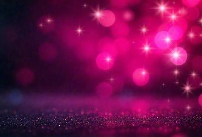 The primary subject of the image is a pink background with a pattern of bright, shiny stars. The setting is a dark background, which contrasts with the bright stars. The visual style is a combination of a photo and digital art, creating a unique and eye-catching effect. The colors and mood of the image are predominantly pink, with the bright stars adding a touch of vibrancy and energy to the scene.
