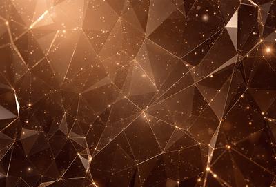 The primary subject of the image is a close-up of a patterned surface, possibly a piece of art or a textured wall. The setting appears to be a dark room, with the patterned surface being the main focus. The visual style of the image is a combination of photo and digital art, creating a unique and intriguing appearance. The colors and mood of the image are predominantly dark, with the patterned surface providing a contrasting and eye-catching element.