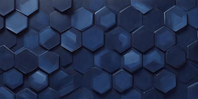 The primary subject of the image is a blue wall with a pattern of hexagonal shapes. The setting is a room with a blue background, and the visual style appears to be a painting or drawing. The dominant colors are blue and white, creating a calm and soothing atmosphere.