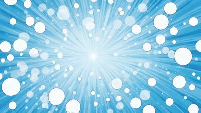 The primary subject of the image is a bright light source, which appears to be a sun or a light bulb. The light source is surrounded by a blue background, giving the image a vibrant and lively atmosphere. The visual style of the image is a combination of digital art and illustration, creating a unique and eye-catching pattern. The colors in the image are predominantly blue, with the light source being the main focal point. The overall mood of the image is energetic and uplifting.