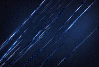 The primary subject of the image is a blue background with a pattern of blue lines. The setting is a dark room, and the visual style appears to be a digital art or illustration. The dominant colors are blue, and the overall atmosphere is calm and serene.