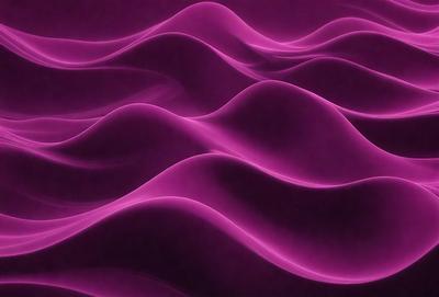 The primary subject of the image is a purple wave, which is the main object, scene, or focus of the image. The setting or background is a purple surface, which adds to the overall atmosphere of the image. The visual style of the image is a digital art or illustration, as it is a purple wave with a patterned texture. The colors and mood of the image are predominantly purple, creating a calm and serene atmosphere.