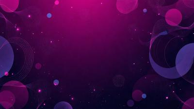 The primary subject of the image is a purple background with a pattern of pink and purple circles. The setting is a dark, starry night, with the background being the primary focus of the image. The visual style is a combination of digital art and illustration, creating a unique and captivating atmosphere. The colors and mood of the image are predominantly purple and pink, giving it a warm and inviting feel.