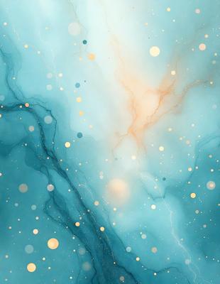 The primary subject of the image is a blue and white swirling pattern, which appears to be a digital art or illustration. The setting is a blue background, and the visual style is a combination of digital art and illustration. The colors and mood of the image are predominantly blue and white, creating a serene and calming atmosphere.