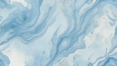 The primary subject of the image is a blue and white swirling pattern, which appears to be a painting or a digital artwork. The setting is a blue and white background, which complements the swirling pattern. The visual style is a combination of painting and digital art, creating a unique and captivating visual experience. The colors and mood of the image are predominantly blue and white, giving it a calming and serene atmosphere.