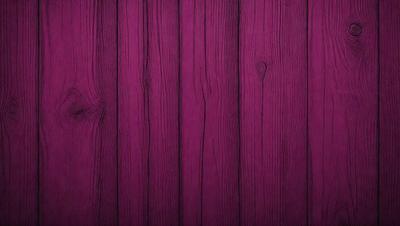 The primary subject of the image is a purple wooden wall. The setting is a room with a wooden wall, and the visual style is a close-up of the wall. The dominant colors are purple and brown, creating a warm and inviting atmosphere.