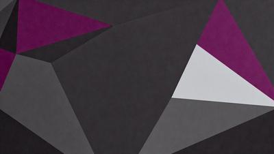 The primary subject of the image is a black and white geometric pattern. The setting is a gray background, which contrasts with the pattern. The visual style is a combination of digital art and illustration, creating a unique and artistic appearance. The dominant colors are black and white, giving the image a classic and timeless feel.