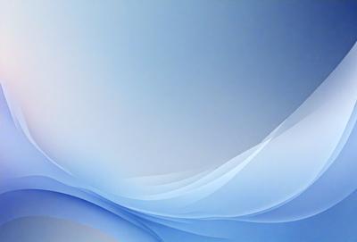 The primary subject of the image is a blue and white wave pattern. The setting is a white background, which creates a clean and minimalist appearance. The visual style is a digital art or illustration, as it is a computer-generated image. The dominant colors are blue and white, giving the image a calm and soothing atmosphere.