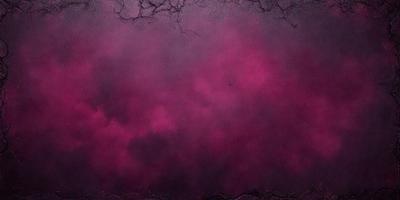 The primary subject of the image is a purple sky with clouds. The setting is a cloudy sky, and the visual style is a digital art or illustration. The dominant colors are purple and pink, creating a moody and atmospheric scene.