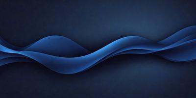 The primary subject of the image is a blue wave or a blue swirl, which is the main object, scene, or focus of the image. The setting or background is a dark blue sky, and the visual style appears to be a digital art or illustration. The dominant colors and overall atmosphere are dark and moody, with the blue wave or swirl being the main point of interest.