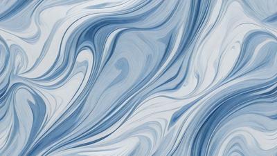 The primary subject of the image is a blue and white swirling pattern, which appears to be a digital art or illustration. The setting is a blue and white background, which complements the swirling pattern. The visual style is a combination of digital art and illustration, creating a unique and eye-catching design. The colors and mood of the image are predominantly blue and white, giving it a calm and soothing atmosphere.