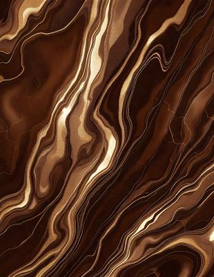 The primary subject of the image is a marble-like patterned surface, which appears to be a marble-textured wallpaper or a marble-like stone. The setting is indoors, with the marble-like surface as the main focus. The visual style is a close-up of the marble-like surface, showcasing its intricate pattern. The colors and mood of the image are warm and earthy, with the marble-like surface providing a natural and luxurious ambiance.