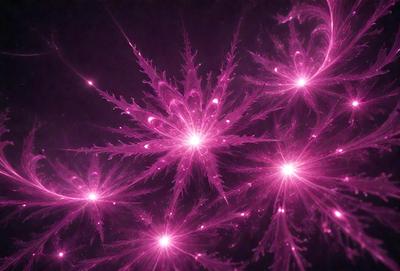 The primary subject of the image is a purple, pink, and white swirl pattern. The setting is a dark background, which contrasts with the vibrant colors of the swirl pattern. The visual style appears to be a combination of digital art and illustration, creating a unique and eye-catching design. The dominant colors in the image are purple, pink, and white, giving the overall atmosphere a sense of warmth and creativity.