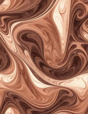 The primary subject of the image is a close-up of a wooden surface with a swirling pattern. The setting is a wooden table, and the visual style is a close-up of the table's surface. The colors and mood of the image are warm and natural, with the wooden surface being the dominant color.
