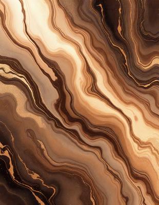 The primary subject of the image is a close-up of a marble stone with a patterned texture. The setting is a natural environment, possibly a rock formation or a stone wall. The visual style is a close-up of the marble stone, showcasing its intricate pattern and texture. The colors and mood of the image are predominantly earthy tones, giving it a natural and organic feel.