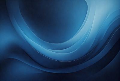 The primary subject of the image is a blue and white swirl pattern. The setting is a dark blue background, which contrasts with the swirl pattern. The visual style is a digital art or illustration, creating a dynamic and visually appealing design. The colors and mood of the image are predominantly blue and white, giving it a calming and soothing atmosphere.