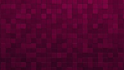 The primary subject of the image is a large, purple brick wall. The setting is a brick wall, and the visual style is a photo. The dominant colors are purple and red, creating a bold and striking atmosphere.