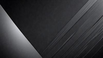 The primary subject of the image is a black and white pattern. The setting is a black background, and the visual style appears to be a digital art or illustration. The dominant colors are black and white, creating a classic and timeless atmosphere.
