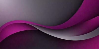The primary subject of the image is a large, curved, and colorful design. The setting is a dark background, which contrasts with the vibrant colors of the design. The visual style appears to be a combination of digital art and illustration, creating a unique and eye-catching pattern. The dominant colors in the image are pink and purple, giving the design a bold and lively appearance.