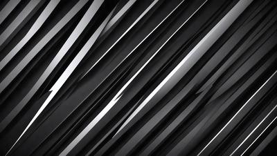 The primary subject of the image is a black and white pattern, which appears to be a digital art or illustration. The setting is a black background, and the visual style is a combination of black and white, giving the image a classic and timeless appearance. The dominant colors are black and white, and the overall atmosphere is elegant and sophisticated.